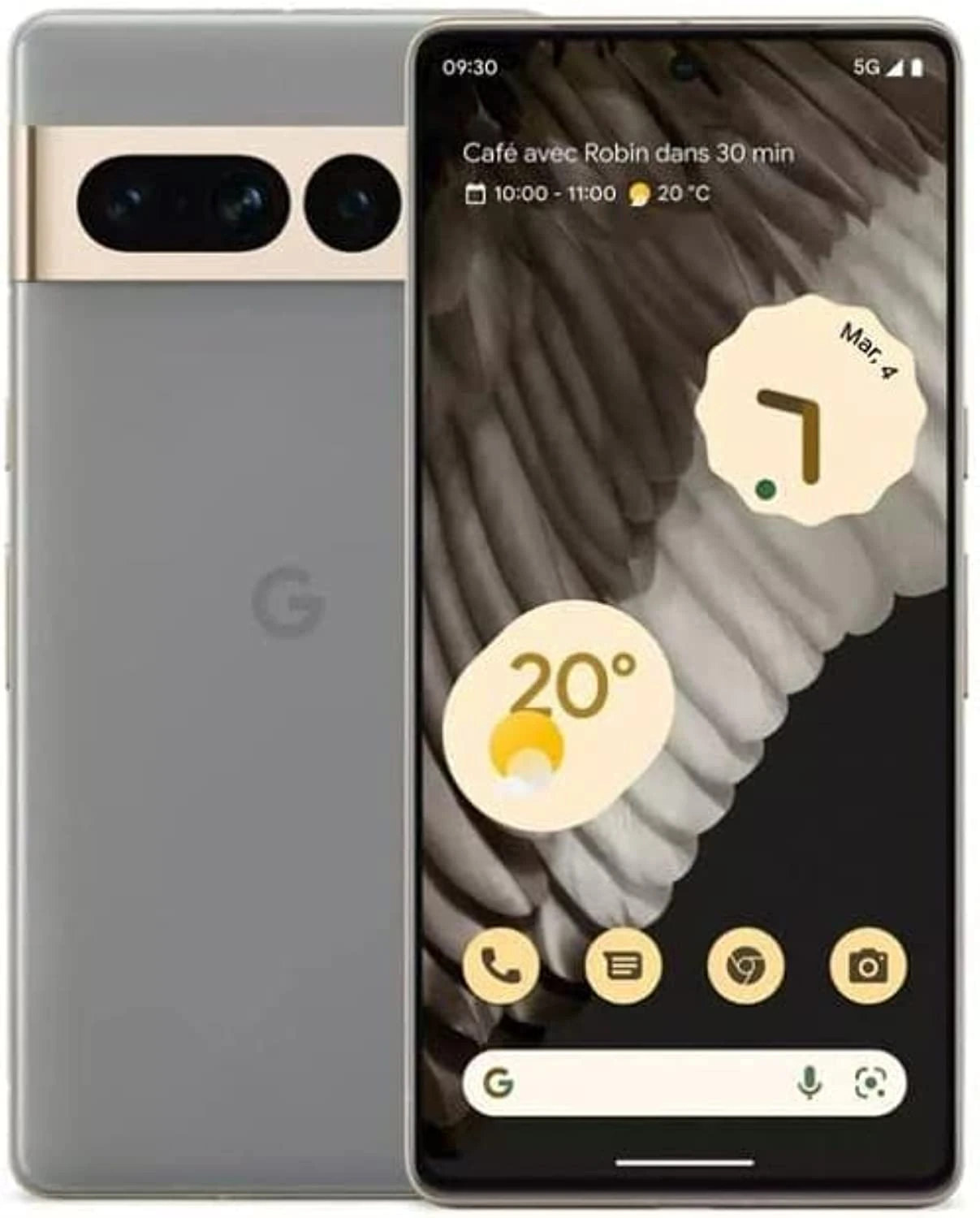 Google Pixel 7 Pro – Unlocked Android 5G smartphone – 128GB – Hazel (Renewed)