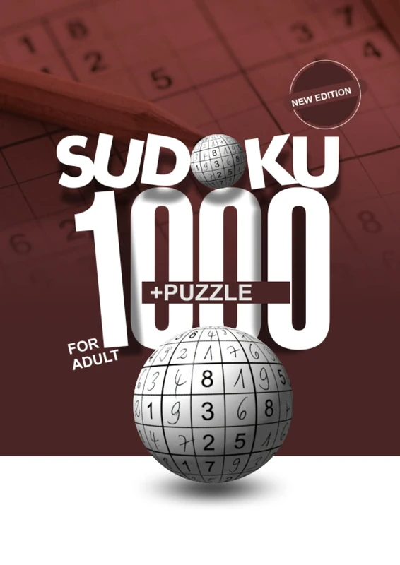 Sudoku Puzzles for Adults: 1000 Sudoku Puzzles for adults - Image 1