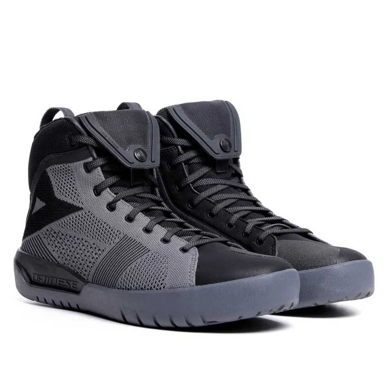 Dainese Metractive Air Shoes, Motorbike Summer Sneakers, Men, Charcoal-Gray/Black/Dark-Gray, 41