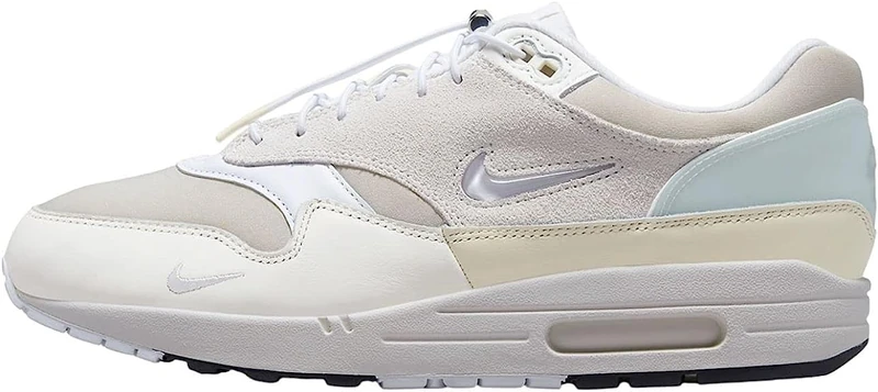 NIKE DZ5317-121 Air Max 1 Premium Men Summit White/White-SAIL-Coconut Milk UK 10.5
