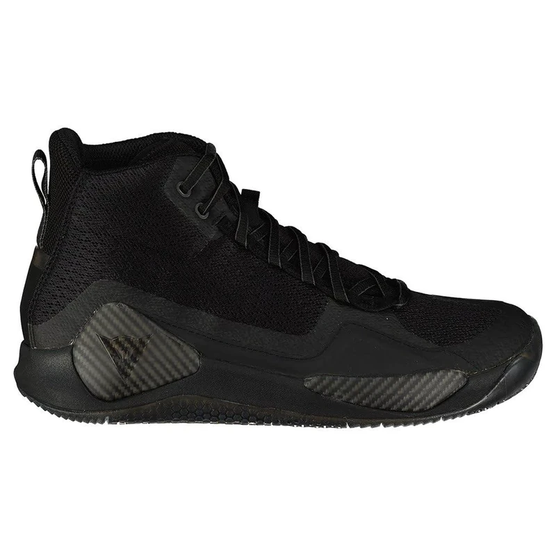 Dainese - Atipica Air 2 Shoes, Summer Motorcycle Shoe, Mesh Fabric, Protective Reinforcements, Groundtrax Asymmetrical Soles, Men's Motorcycle Shoes, Black/Carbon, 44