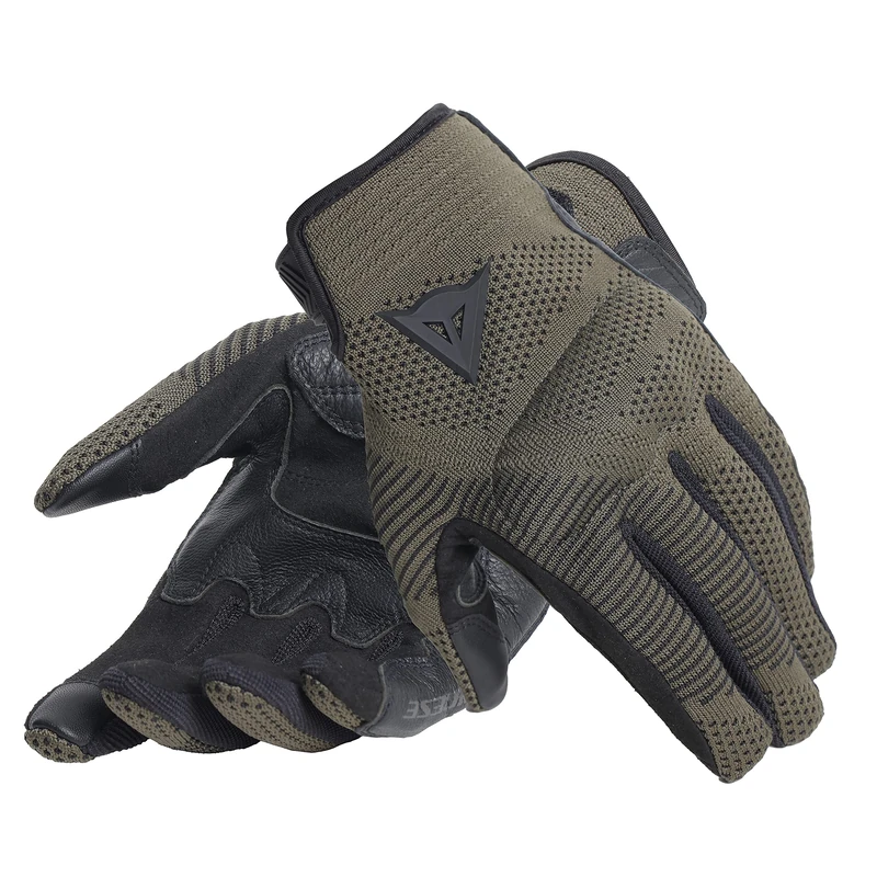 Dainese - Argon Gloves, Knit Fabric Motorbike Gloves with Knuckle Protectors, Tear Closure, Touch Screen Compatibility, Men's Motorcycle Gloves L, Grape Leaf