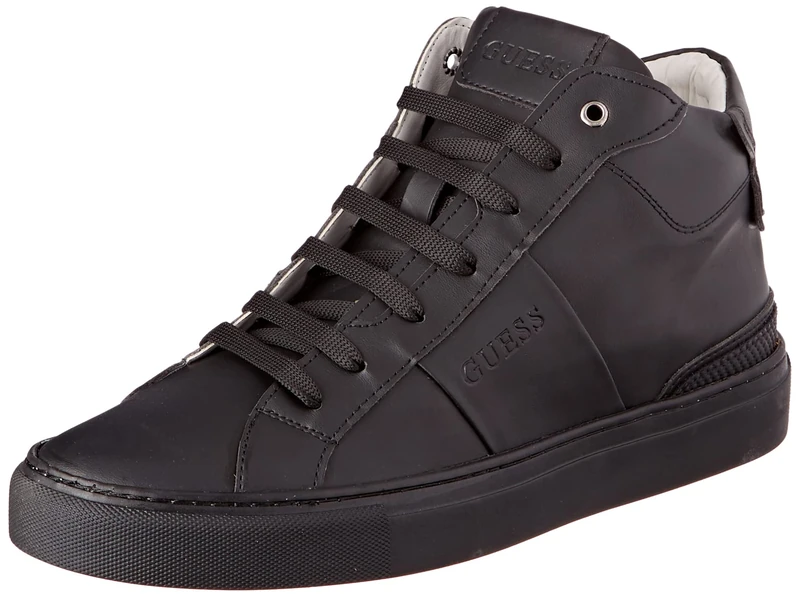 GUESS Todi Mid Carryover Men's Trainers, Black, 9 UK