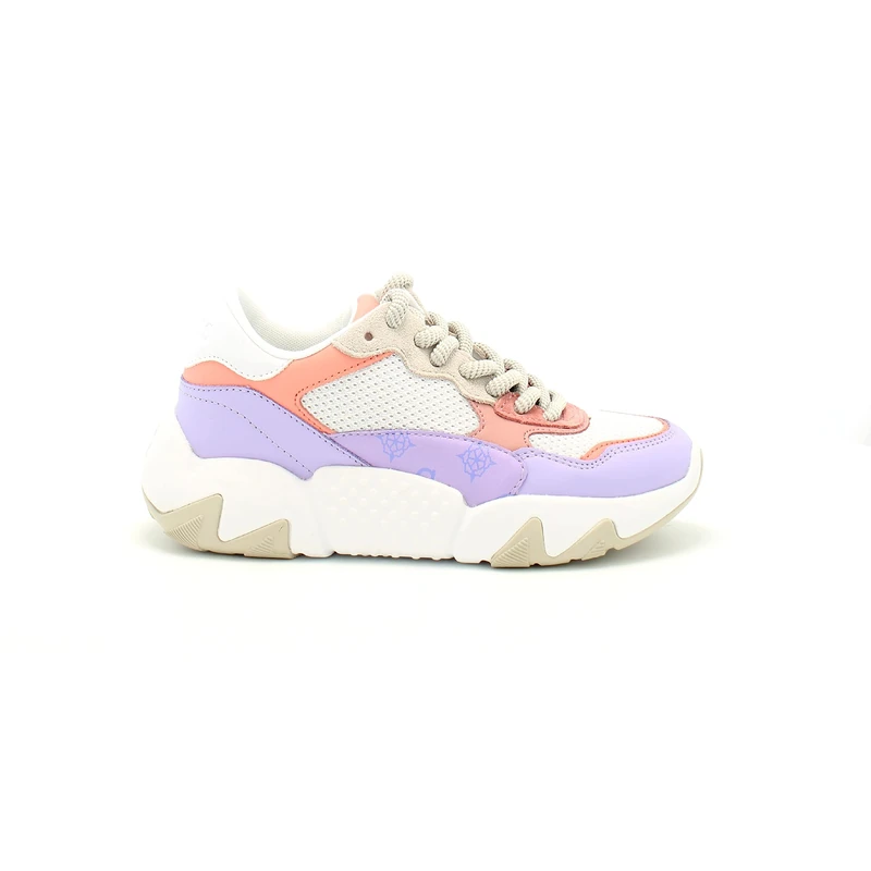 GUESS Women's Goldon Oxford Flat, Lilac, 2 UK
