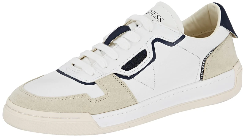 Guess STRAVE Vintage, Men's Lace-up Shoes, White Blue, 40 EU, White Blue, 8 UK