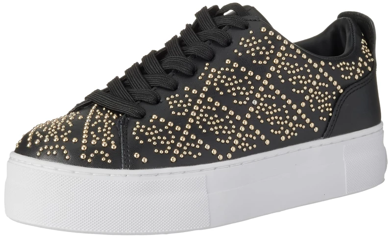 GUESS Giaa7, Women's Lace-Up Shoes, Black, 4 UK