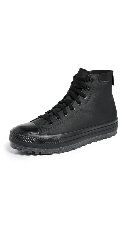 CONVERSE A04481C Chuck Taylor All Star City Trek Waterproof Boot Men Black/BLACKBLACK UK 13 - Image 1