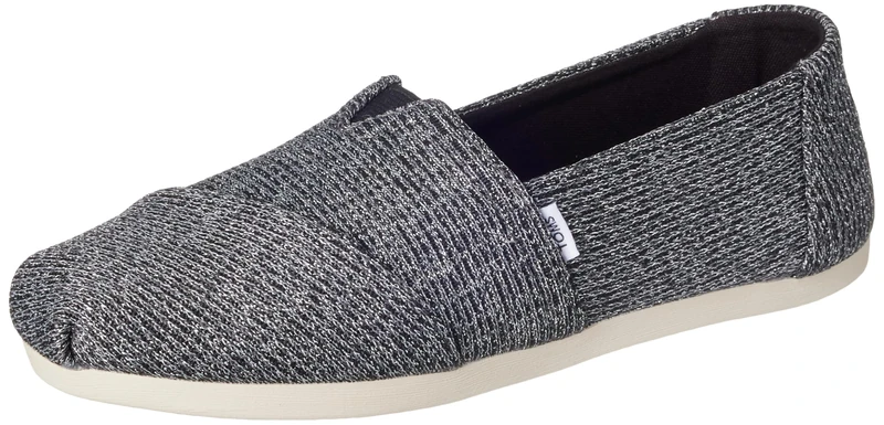 TOMS Women's Alpargata Cloudbound Loafer Flat , Forged Iron Sparkle Knit,3 UK