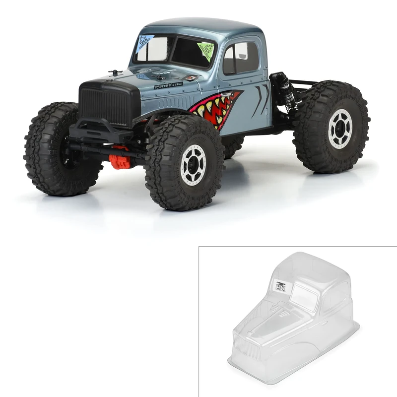 Pro-Line Racing 1/10 Comp Wagon Cab-Only Clear Body 12.3" 313mm Wheelbase Crawlers PRO360600 Car/Truck Bodies Wings & Decals
