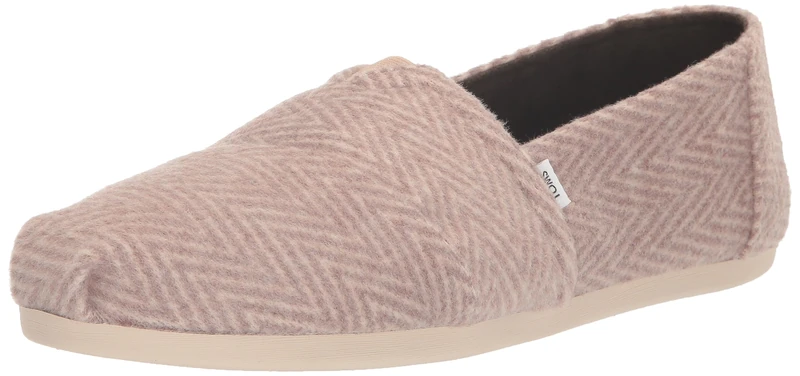 TOMS Women's Alpargata Cloudbound Loafer Flat , Oatmeal Brushed Herringbone,6 UK