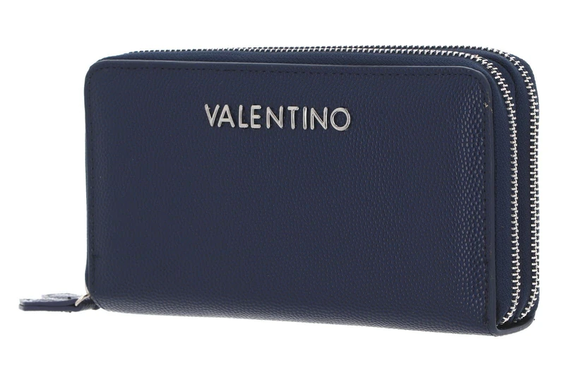 Valentino Zip Wllt Womens Purse Blue One Size