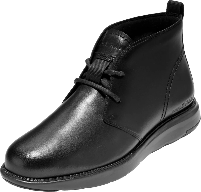 Cole Haan Men's Grand Atlantic Chukka Wr Boot, Black/Black Wr, 10 UK