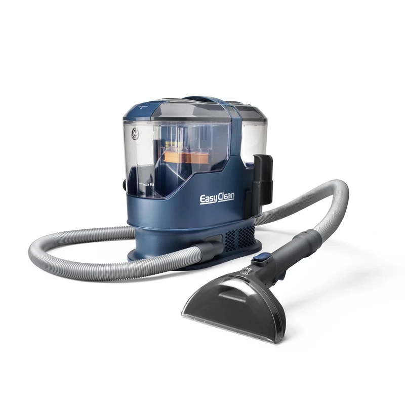 Vacmaster EasyClean Rapid Carpet Spot Cleaner for carpets, stairs & upholstery. With two tools, powerful 800W motor, extra long reach and large capacity. Includes cleaning solution & 2 year guarantee