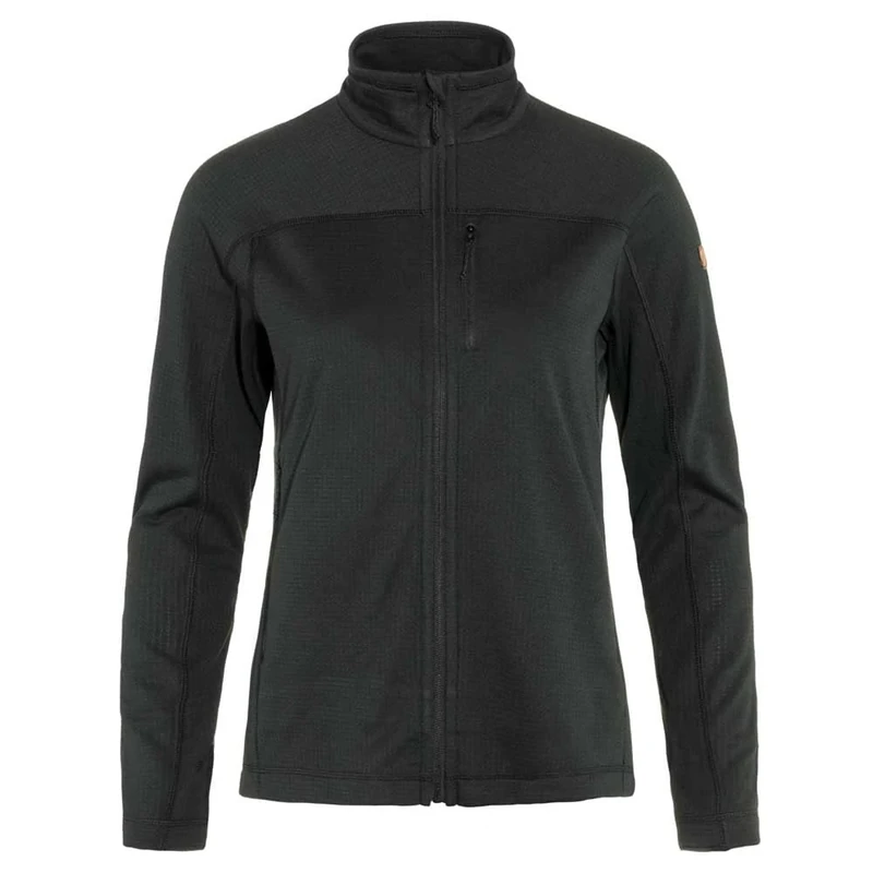 Fjallraven 87142-550 Abisko Lite Fleece Jacket W/Abisko Lite Fleece Jacket W Jacket Women's Black Size S