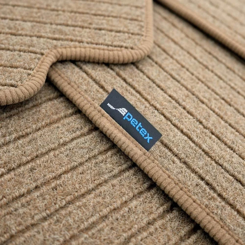 PETEX Jona Car Mat Premium Fit Rear Beige 1 Piece