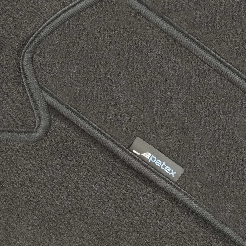 PETEX Uranus Car Mat Premium Fit Rear Graphite 1-Piece