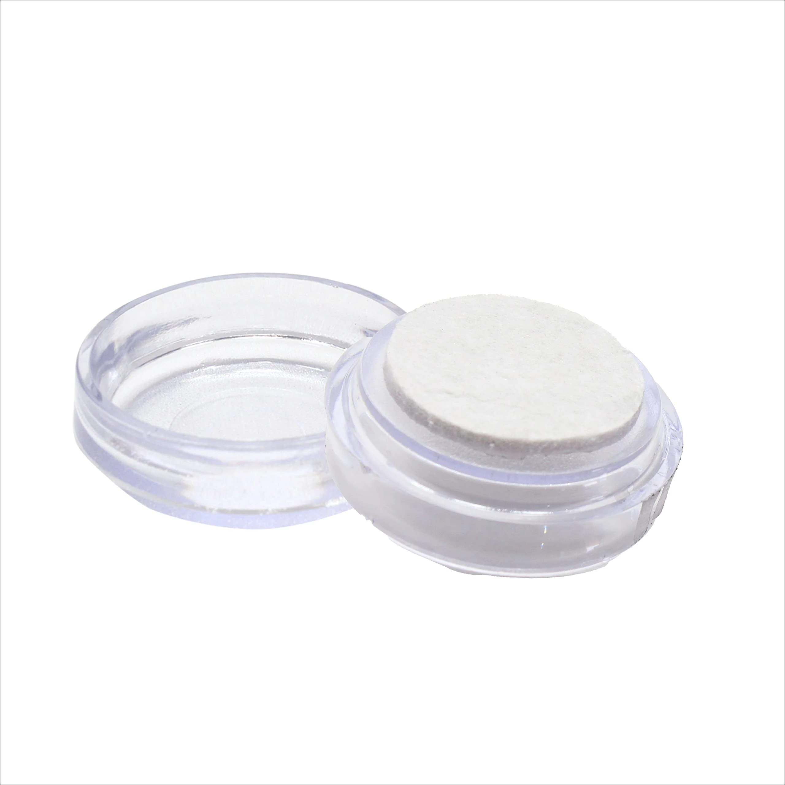 SUL Castor Caster Cup With Felt Pad Non Slip Floor Protector Glide For Chair Leg, Sofa Protect Wood Laminate Floor Tile Lino Floor From Scratch Dimension 50mm -4pk – Clear