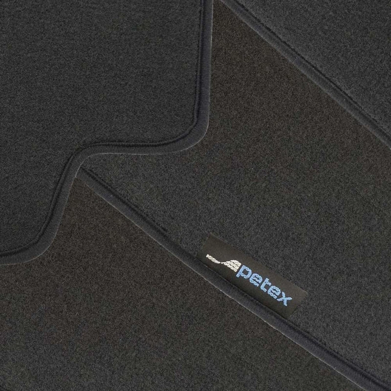 PETEX Planet Car Mat Premium Fit Front and Rear Graphite 4-Piece Car Floor Mats, Car Carpet