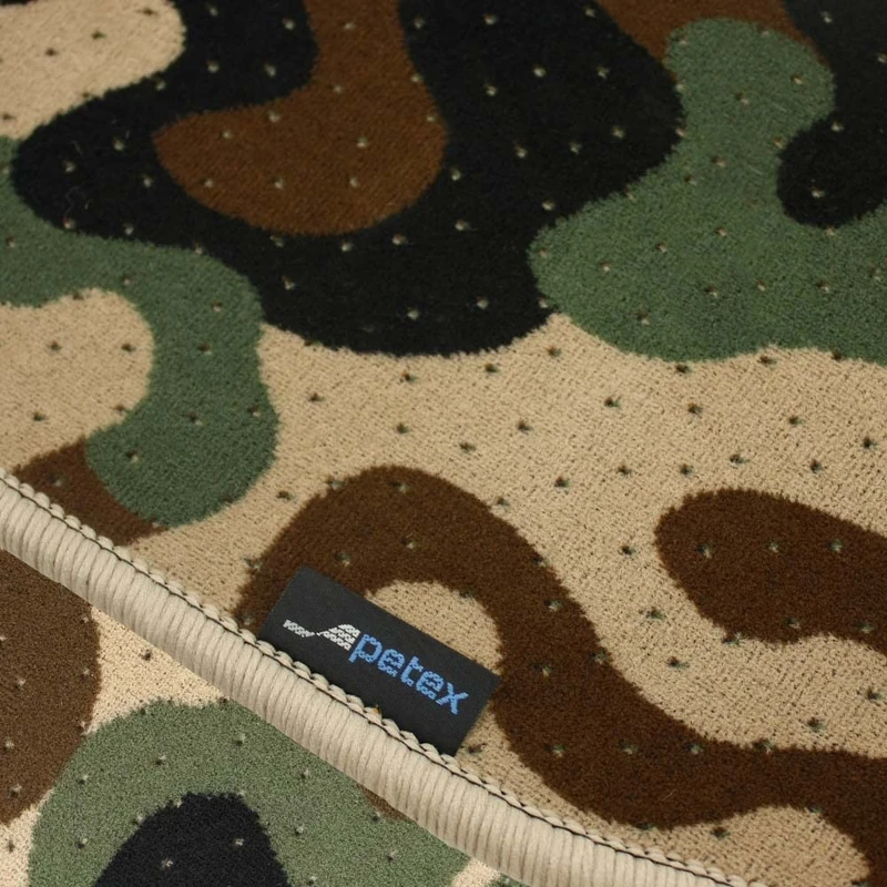 PETEX Outdoor Car Mat Premium Fit Rear Olive 1 Piece