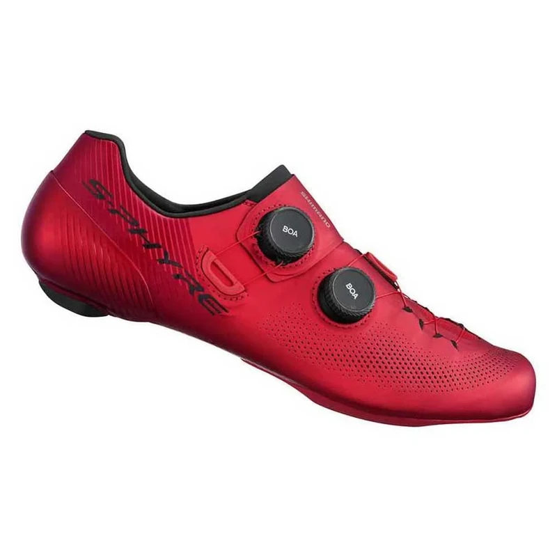 Shimano Clothing S-PHYRE RC9 (RC903) Shoes, Red, Size 45