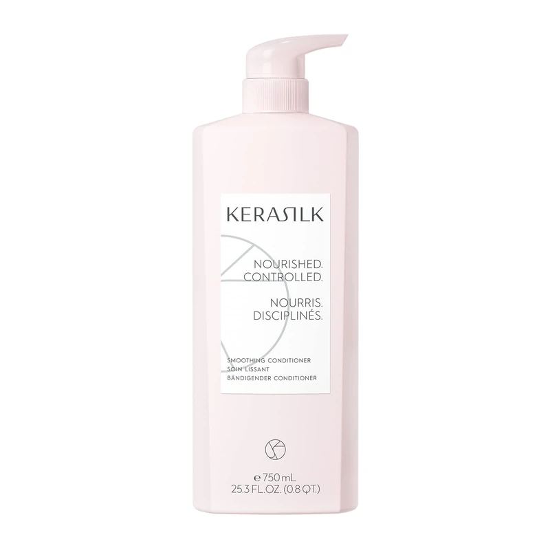 Kerasilk Smoothing Conditioner for Frizzy Hair, Vegan Formula, 750ml