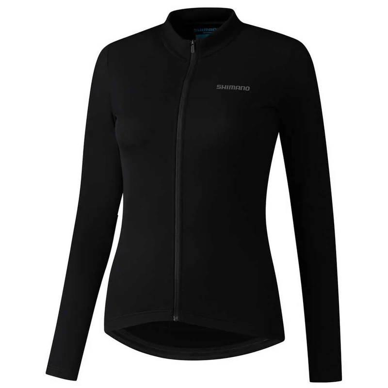 Shimano Clothing Women's, Element LS Jersey, Black, Size L