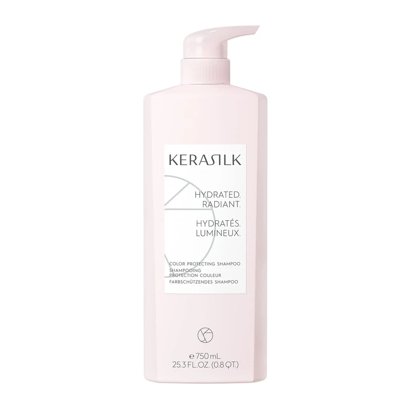Kerasilk Color Protecting Shampoo, Coloured Hair, No Sulfates, Vegan, Formula, 750ml