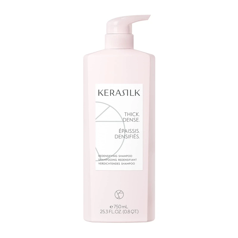 Kerasilk Redensifying Shampoo for Thin Hair, Vegan Formula, Revitalizes Scalp, 750ml