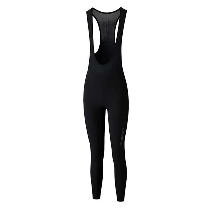 Shimano Clothing Women's, Kaede Bib Tights, Black, Size S