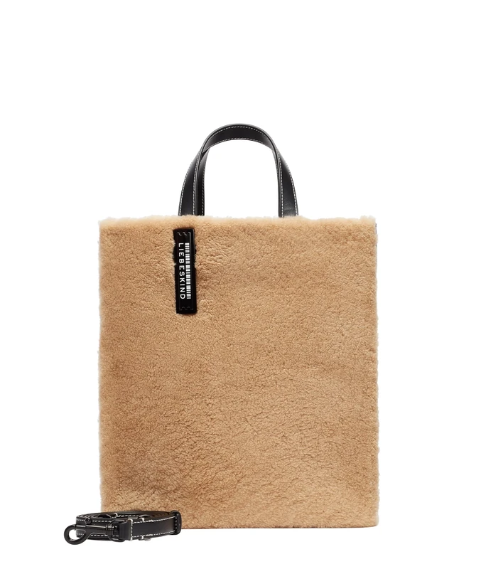 Liebeskind Berlin Women's Paperbag M Tote M, Dark Clay, Small