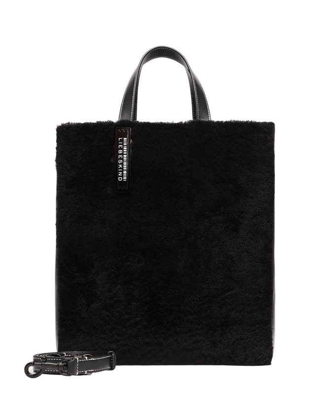 Liebeskind Women Paperbag Tote M, Black, Small