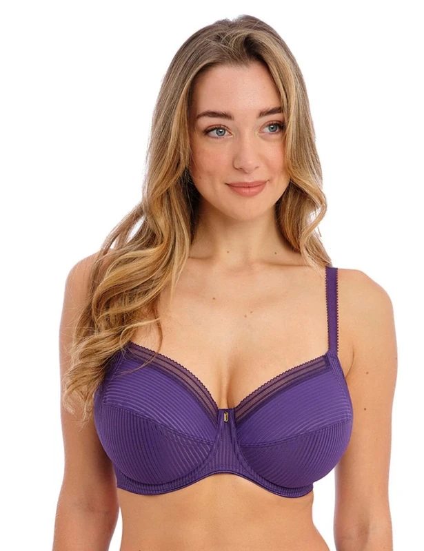 Fantasie Fusion Full Cup Side Support Bra BlackBerry Purple 34G
