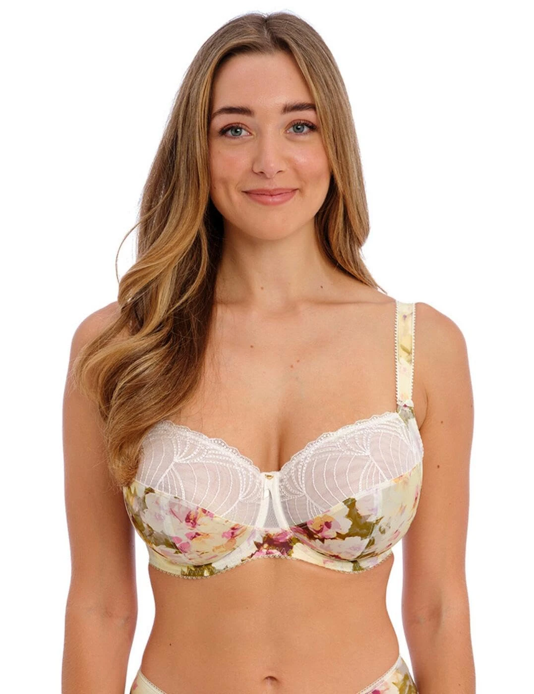 Fantasie Women's Adelle Underwire Side Support Bra, Vanilla Blossom, 36DD
