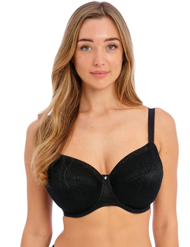 Fantasie Envisage Underwired Side Support Bra (36HH, Black)