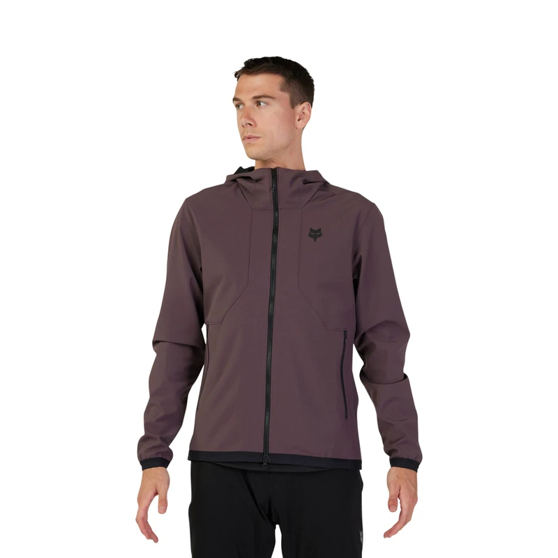 Fox Racing Men's Ranger Fire Hoodie Jacket, Purple, L