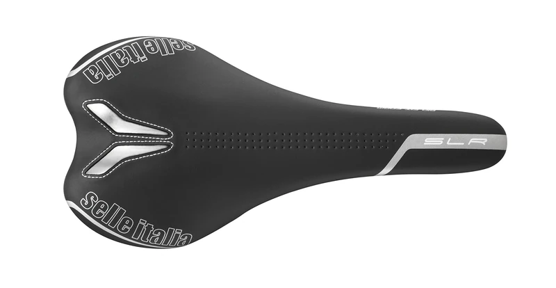 Selle Italia SLR TT Manganese – Road Bike Saddle – Neutral Anatomical Shape, Road Cycling, Manganese Frame – Black