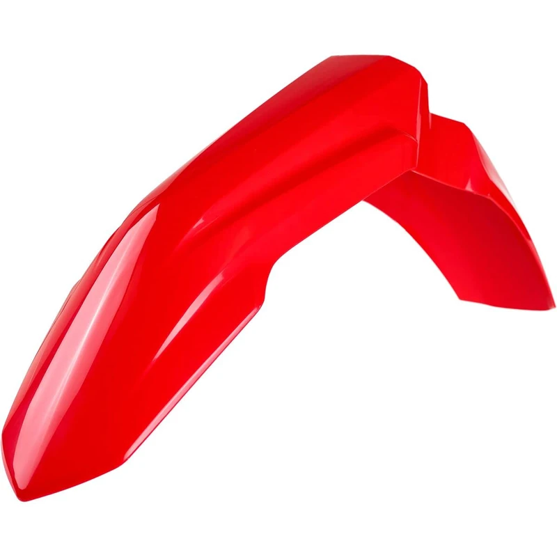 POLISPORT 8686100001 - OEM Replica Front Mudguard - Durable and Heavy Duty Plastic - Fits Honda Motorcycles in Red