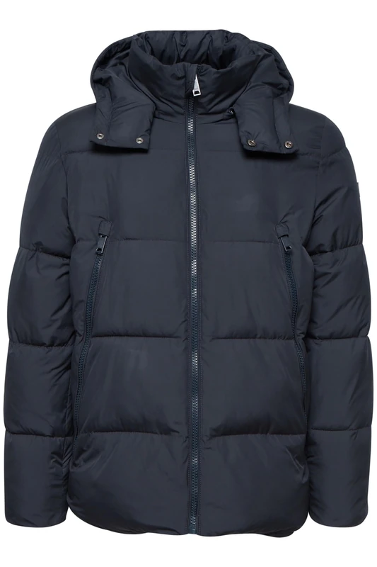 Casual Friday Men's Cfwilson 0085 Short Puffer Jacket, 194013/Dark Navy, L