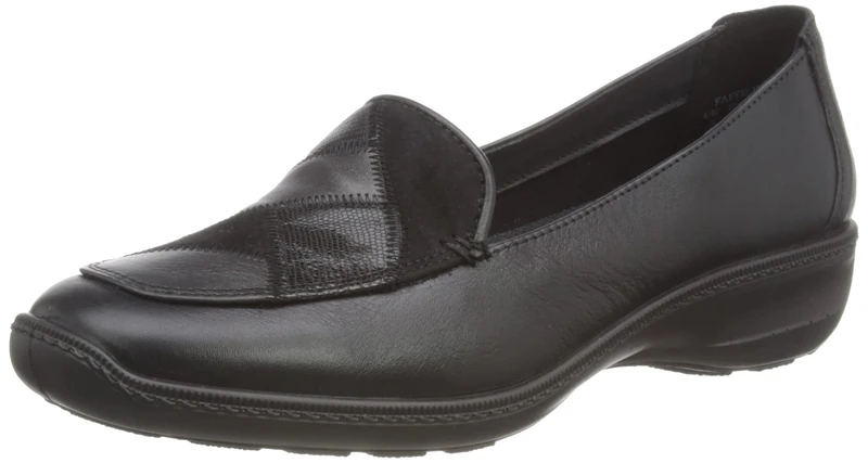 Hotter Womens Faith II Fashion Shoes Black 7.5
