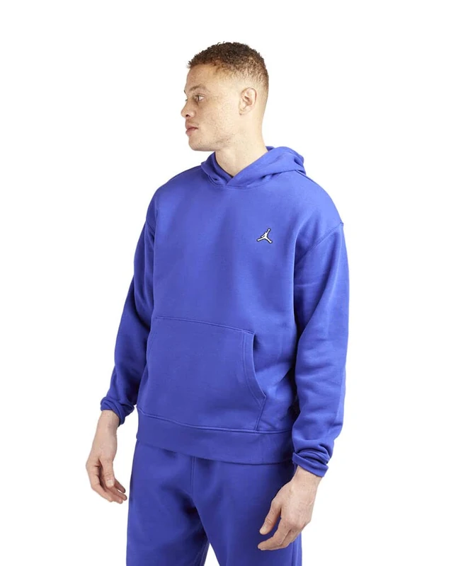 NIKE Men's Ess FLC Hoodie, Light Concord/Light Concord, S