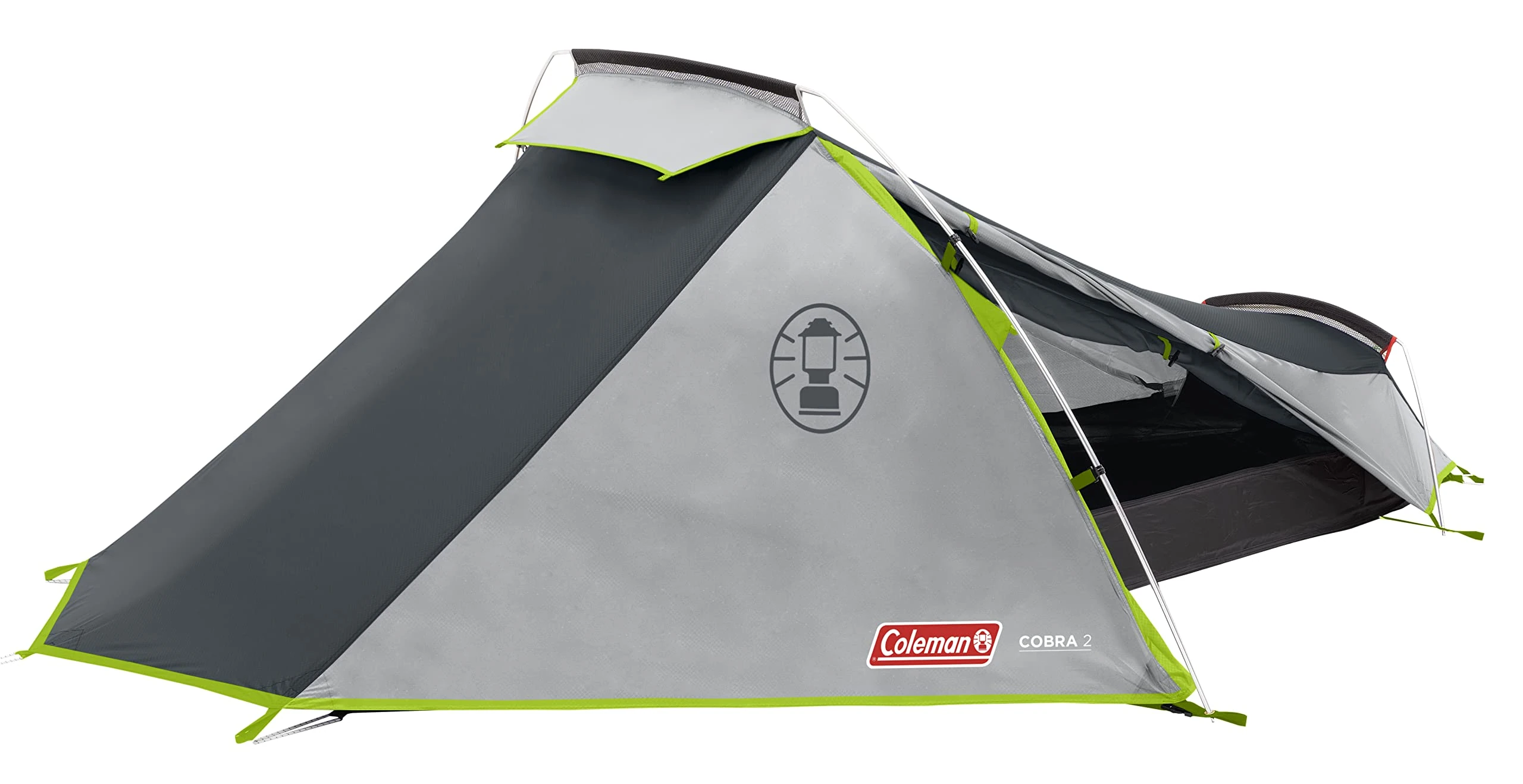 Coleman Cobra 3 Person Tent 2023, Grey-Green
