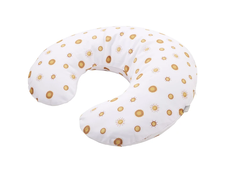 Rotho Babydesign Mini Nursing Pillow, 180 x 33 cm, from 0 Months, Machine Washable, Hypoallergenic, Boho Sun 20454 0010 DN01