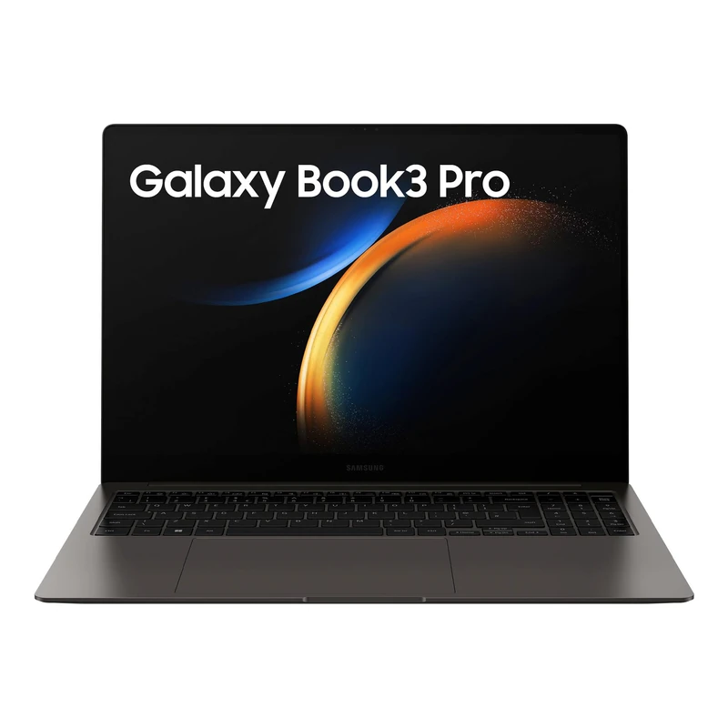 Samsung Galaxy Book3 Pro Wi-Fi Laptop, 16 Inch, 13th gen Intel Core i5 Processor, 8GB RAM, 256GB Storage, Graphite - Official