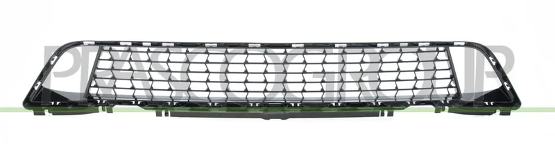 Bumper grille in the middle, black