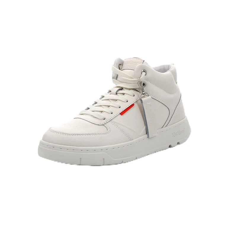 Kickers Unisex Kick Allure Sneaker, White, 7.5 UK