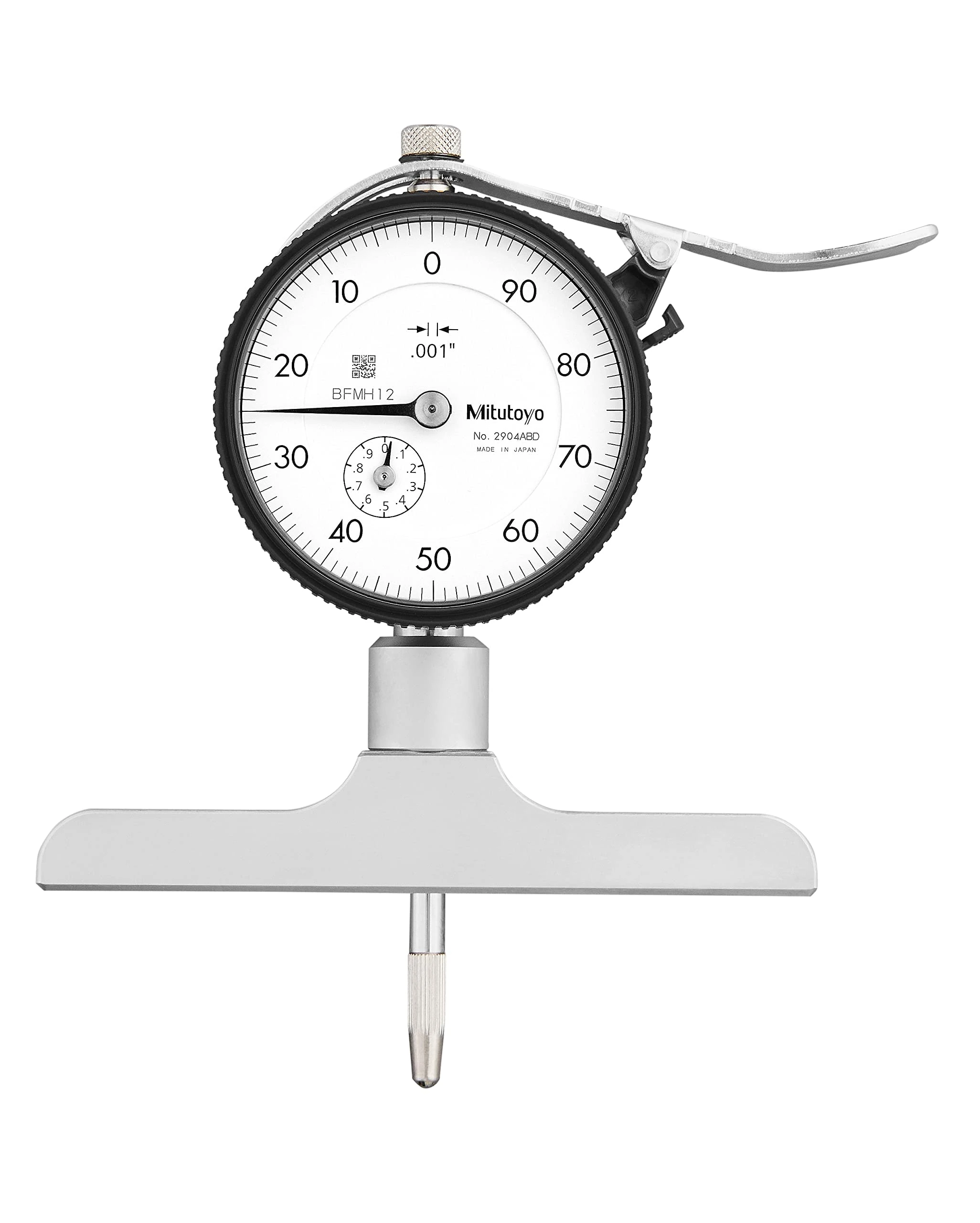 Mitutoyo 7218A Dial Depth Gage, 0-8" Range, ±0.002" Accuracy, 0.001" Graduation