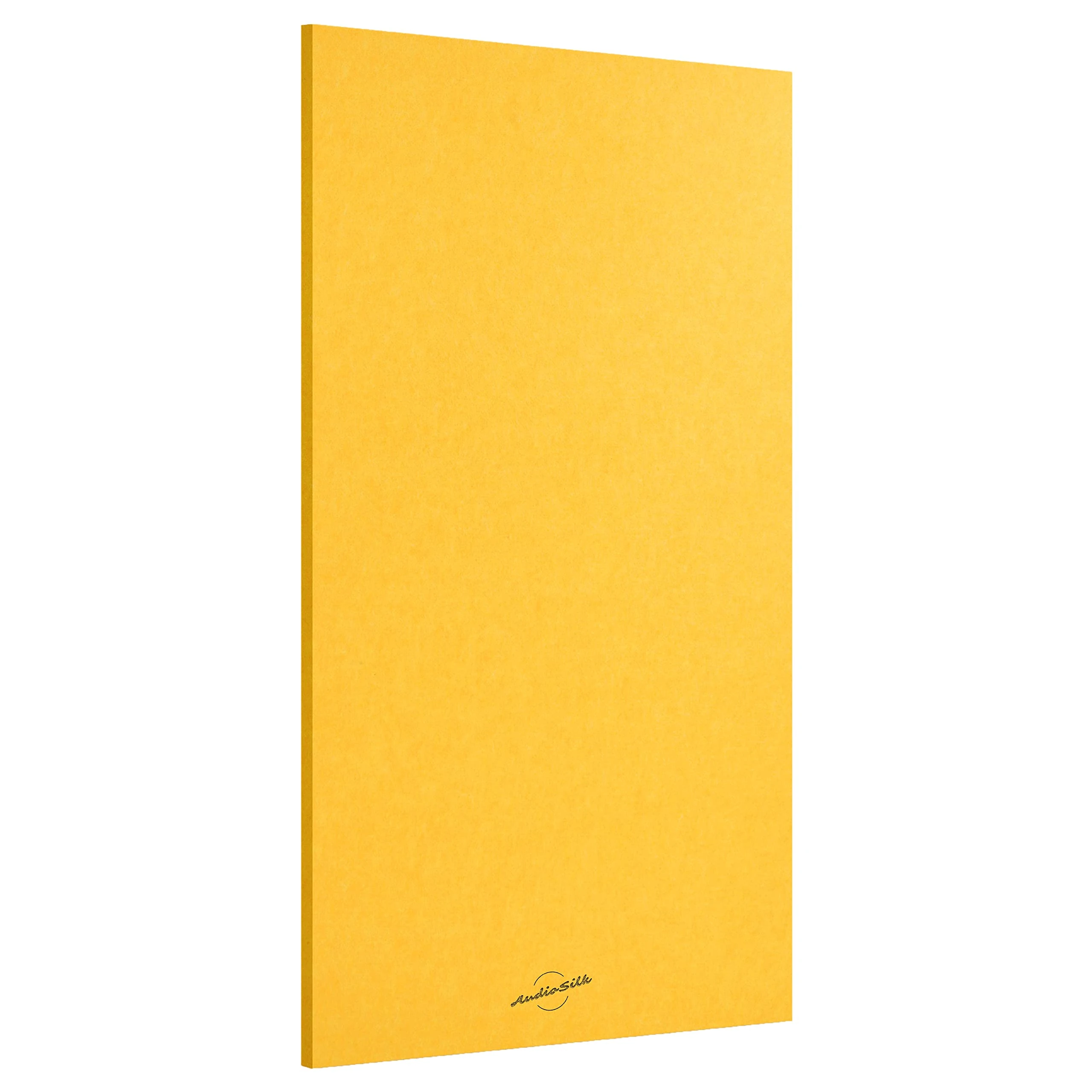 AudioSilk Acoustic Panel, Large, 116 x 58cm, Yellow