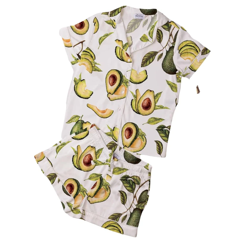 Averie Men's Pajama Set, Esperanto, White, S - Image 1