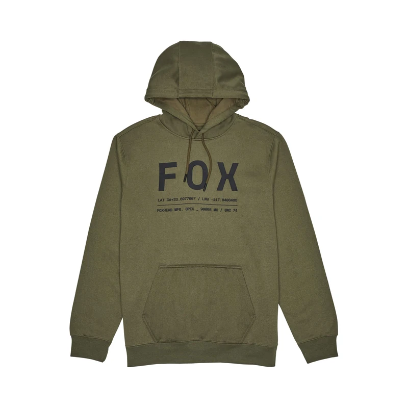 Fox Racing - Non Stop Fleece PO, Fleece, OLV GRN, S Olive Green