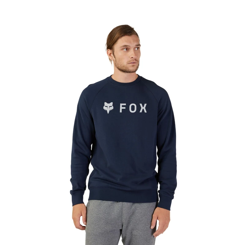 Fox Racing - Absolute Fleece Crew, Fleece, Midnight, XL Blue